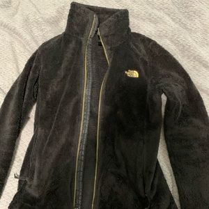 Black North Face Fuzzy Jacket